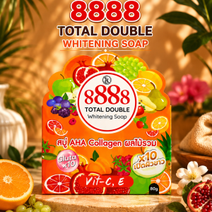 8888 DOUBLE WHITENING SOAP