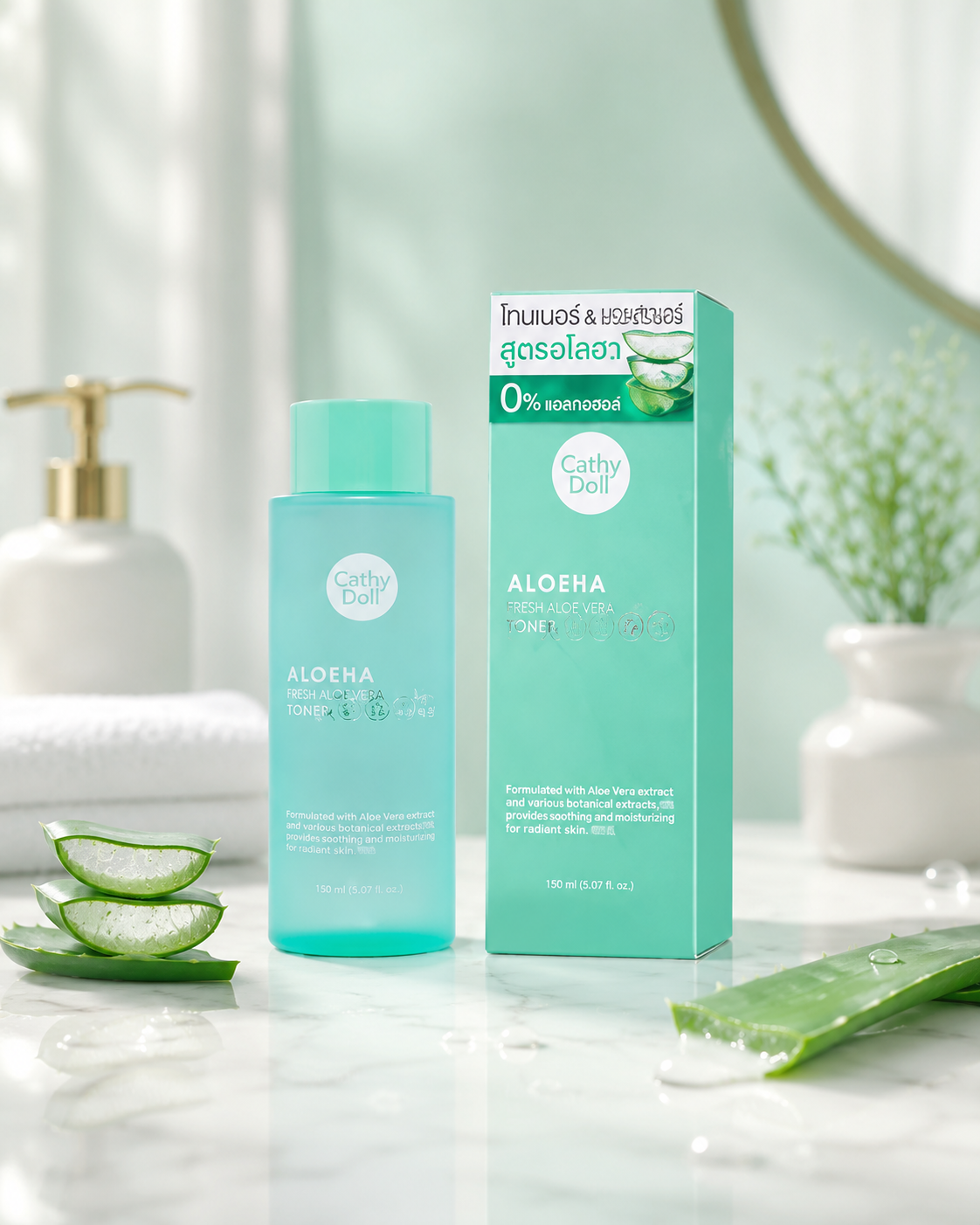 CATHY DOLL ALOE TONER - Image 2