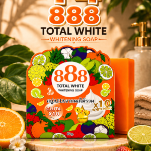 888 TOTAL WHITE SOAP