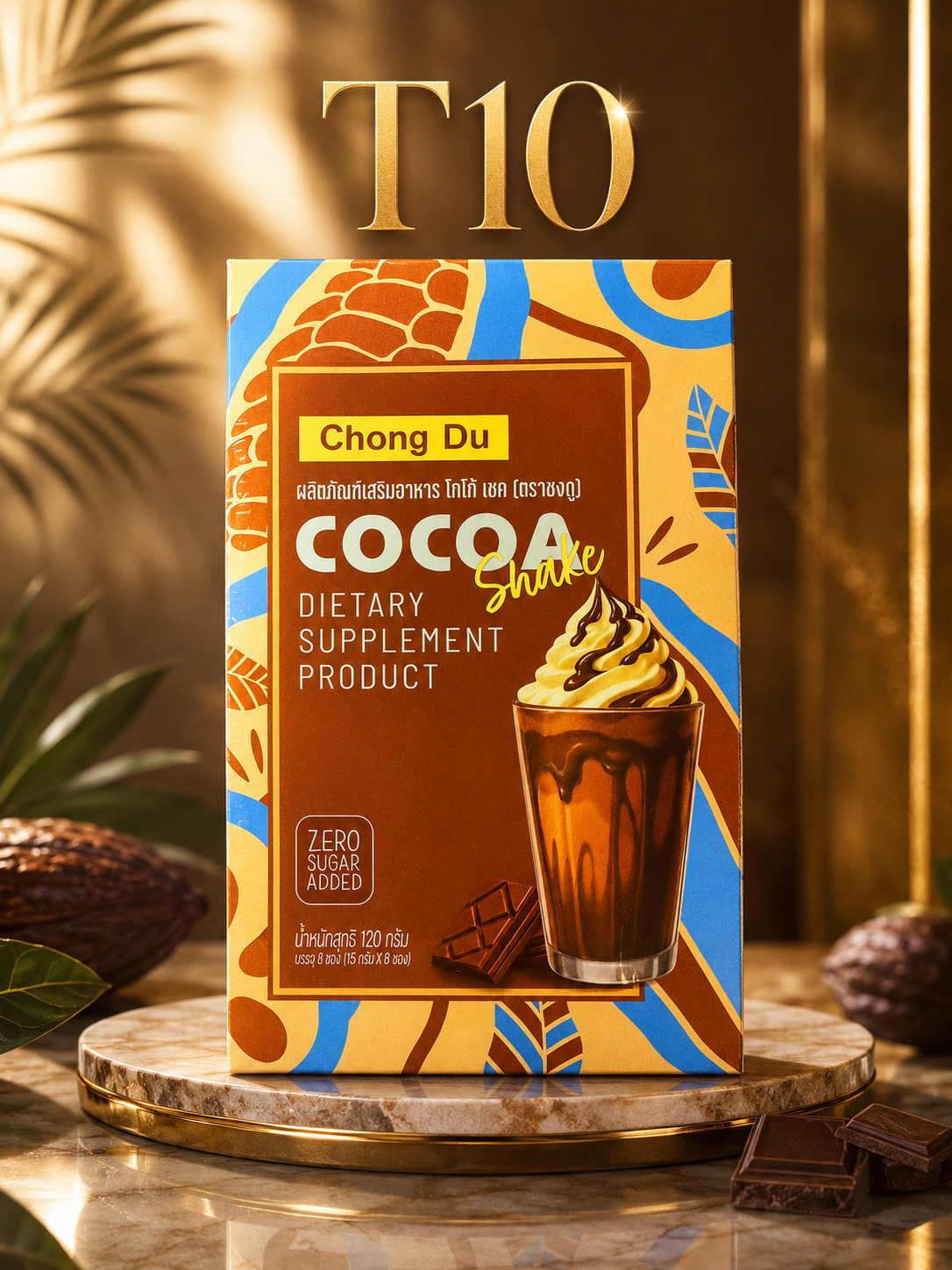 💃💃💃 SOLD C9 CHOCO – COCOA SHAKE DIETARY SUPPLEMENT 8 SACHET