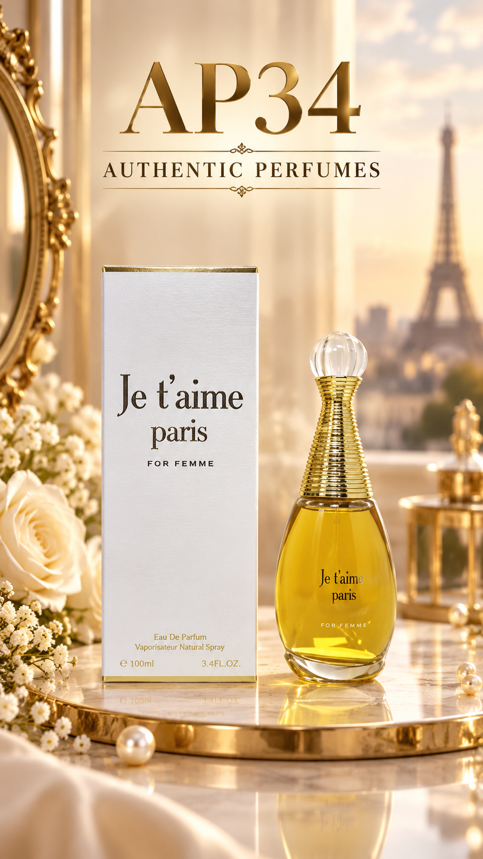 AUTHENTIC Jet’aime Paris for Women (FC)