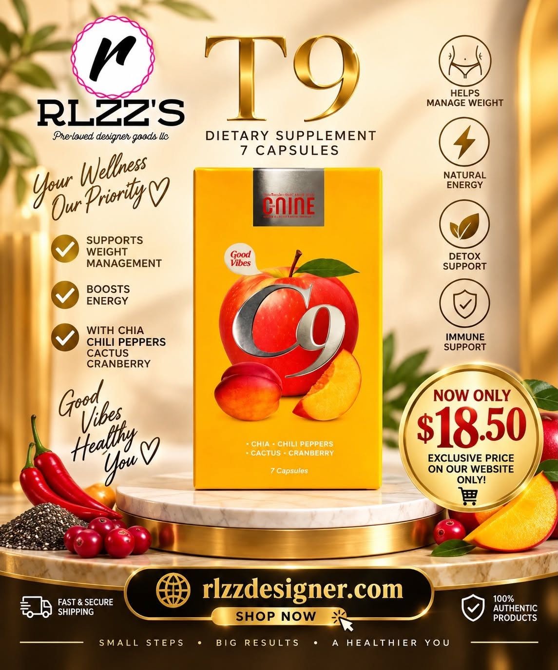 ➡️ ➡️➡️ FB DEAL ONLY C9 - DIETARY SUPPLEMENT 7 CAPS