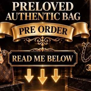 CODE: PREORDER 1 THIS IS A PRE ORDER ITEM. LAYAWAY POLICY. CLICK & READ BELOW- PRE-LOVED AUTHENTIC. CLICK & READ BELOW⬇️⬇️⬇️