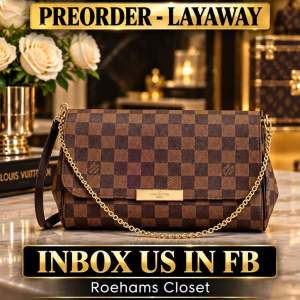 👜THIS IS A PREORDER ITEM. CLICK & READ BELOW- PRELOVED AUTHENTIC. CLICK & READ BELOW⬇️⬇️⬇️CODE:LV DAMIER 1