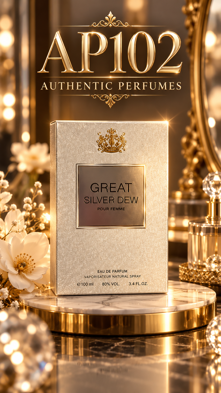 AUTHENTIC GREAT Silver Dew for Men (URBAN)