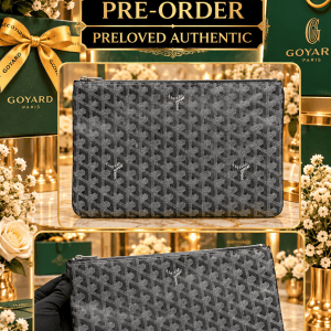 GOYARD SENAT MM POUCH – BLACK 🖤
