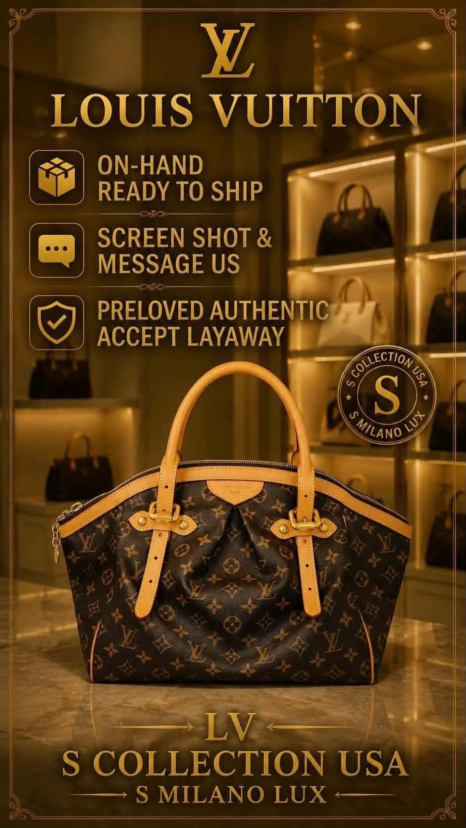 LV MONOGRAM GM BAG