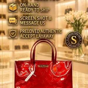 LV VERNIS WILSHIRE MM BAG